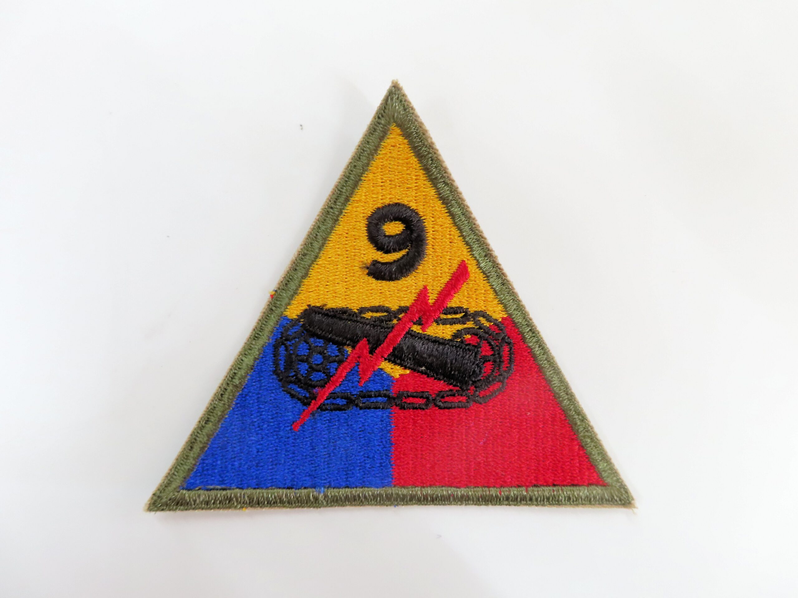 9th Armoured Division Patch (original) - Re-enactment Shop